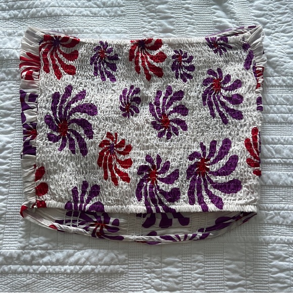 Gimaguas retro flower tube top - Picture 2 of 4